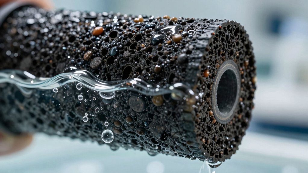 activated carbon removes contaminants from water