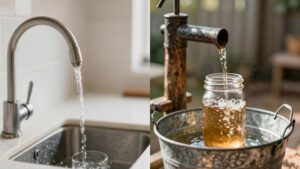 city water vs well water differences