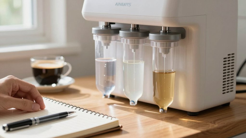 estimating filter change intervals by usage