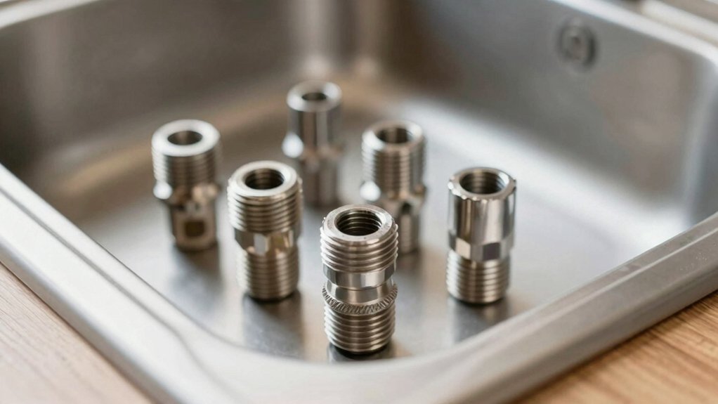 faucet aerator thread sizes chart