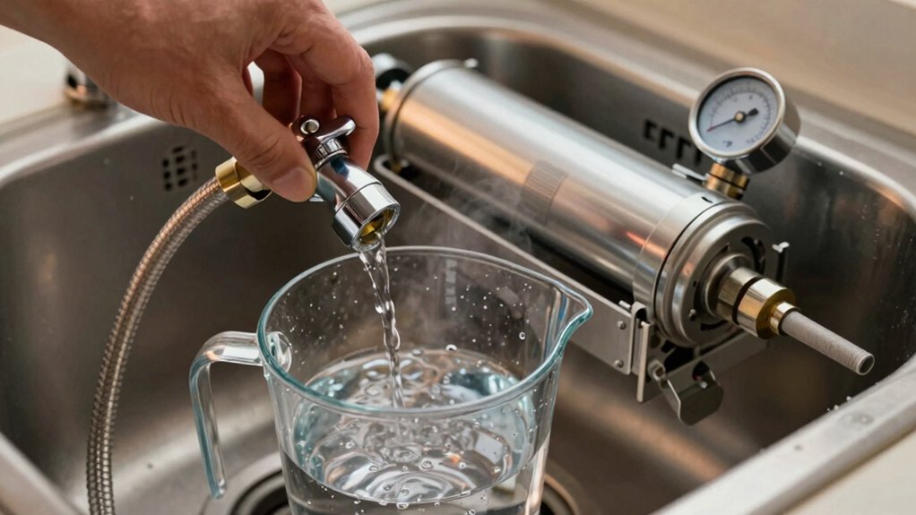 flush ro system steps