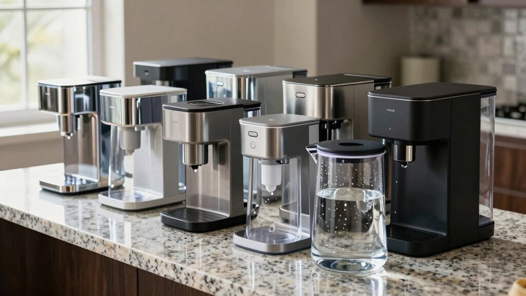 fourteen best countertop water filters