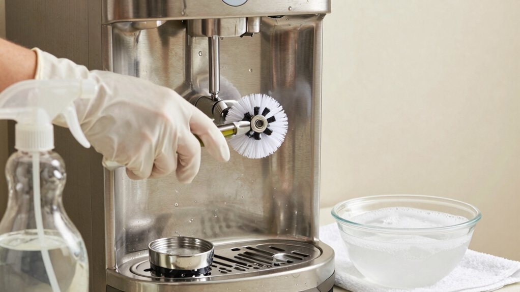 how to clean a water cooler safely