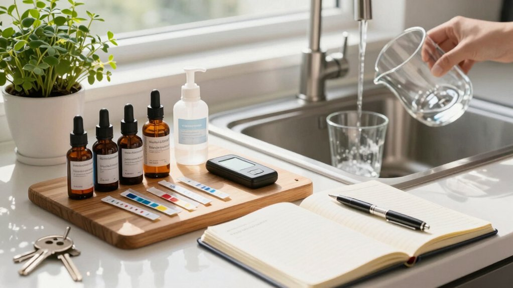 new home water testing checklist