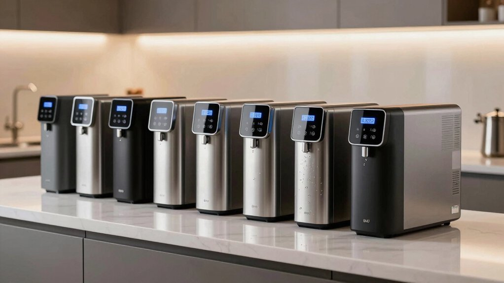 nine best smart tankless ro systems display