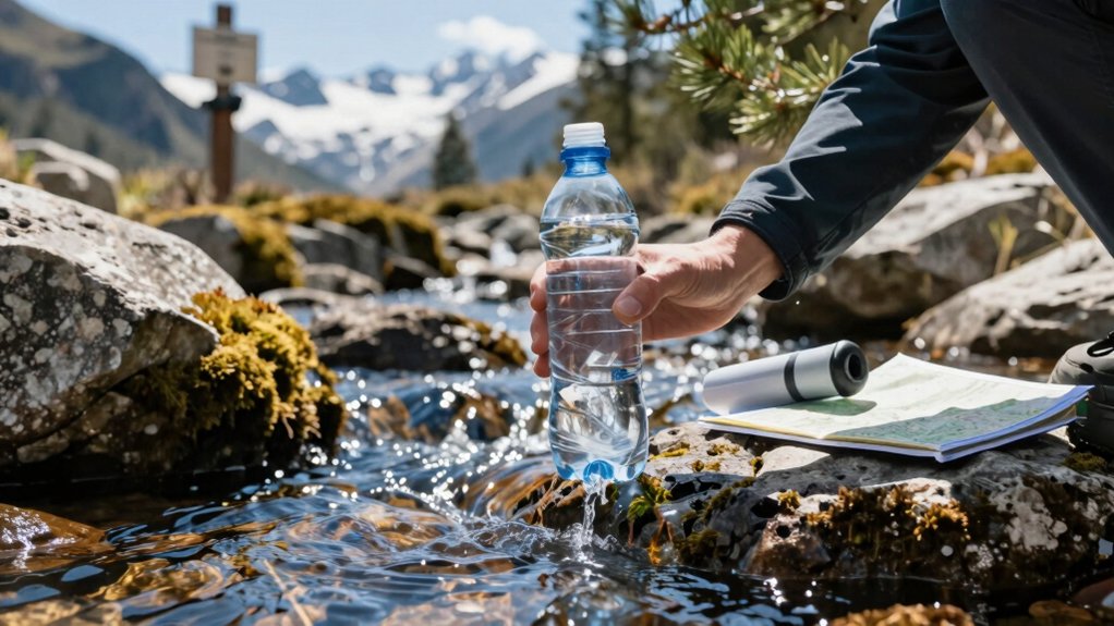 safe water sources while hiking