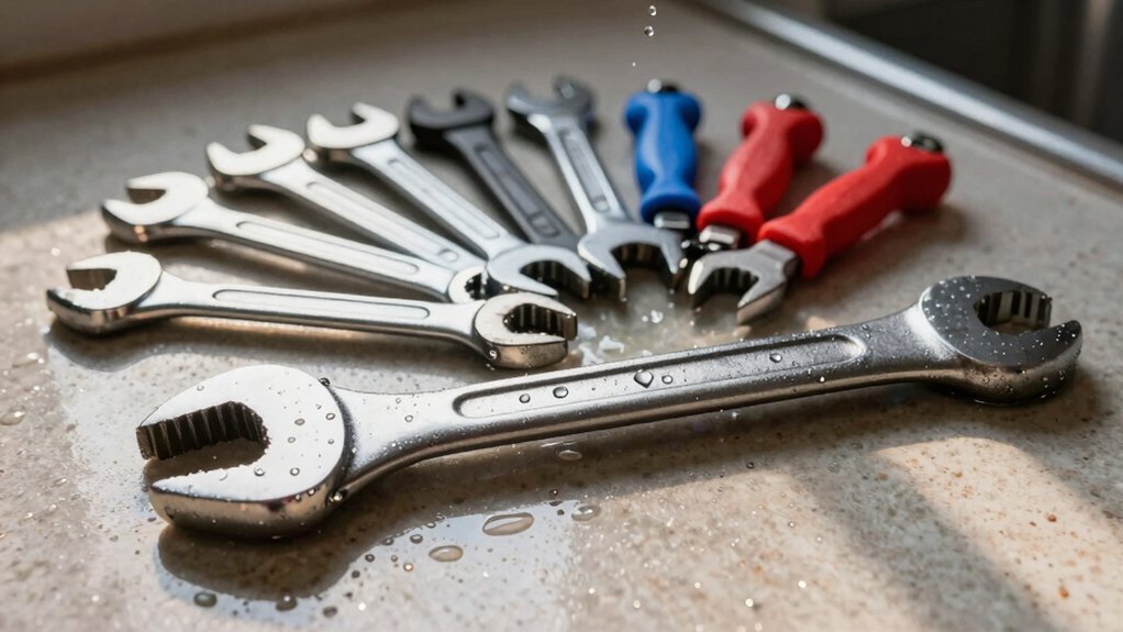 top water filter wrench set