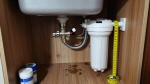 under sink filter installation space requirements