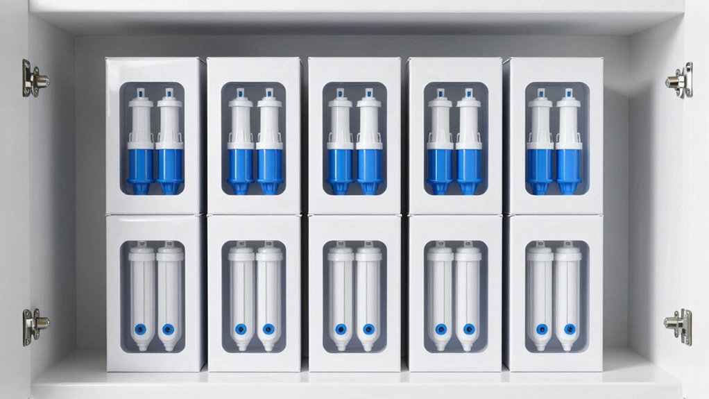 under sink filter replacement packs