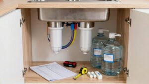 under sink filtration checklist details