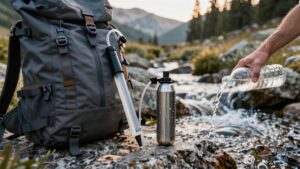 water filter vs purifier for hiking