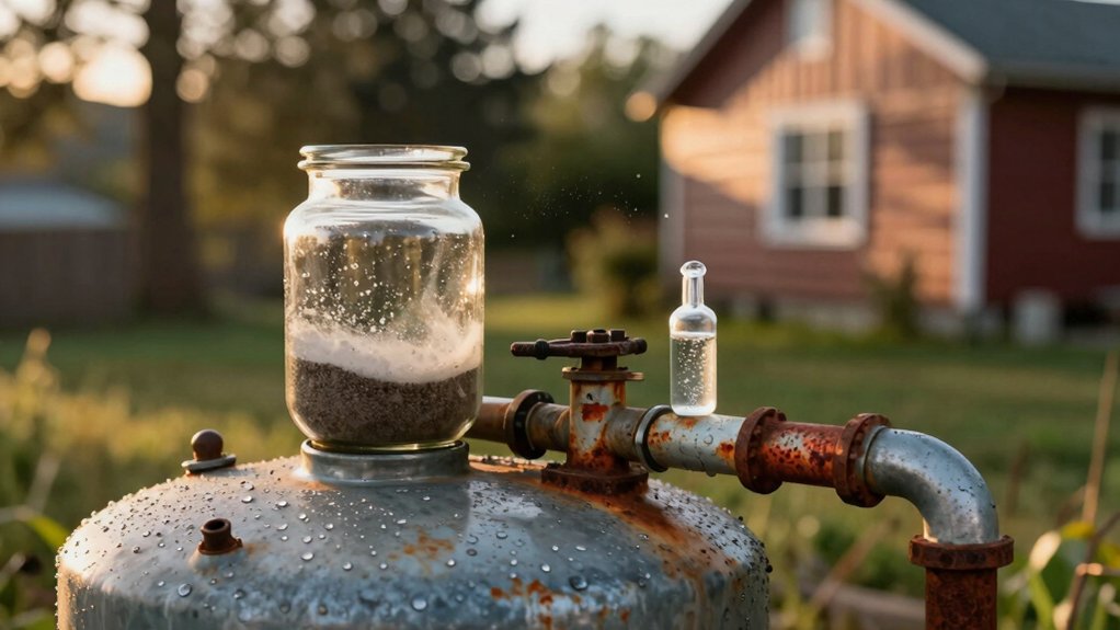 well water filtration basics sediment iron sulfur bacteria