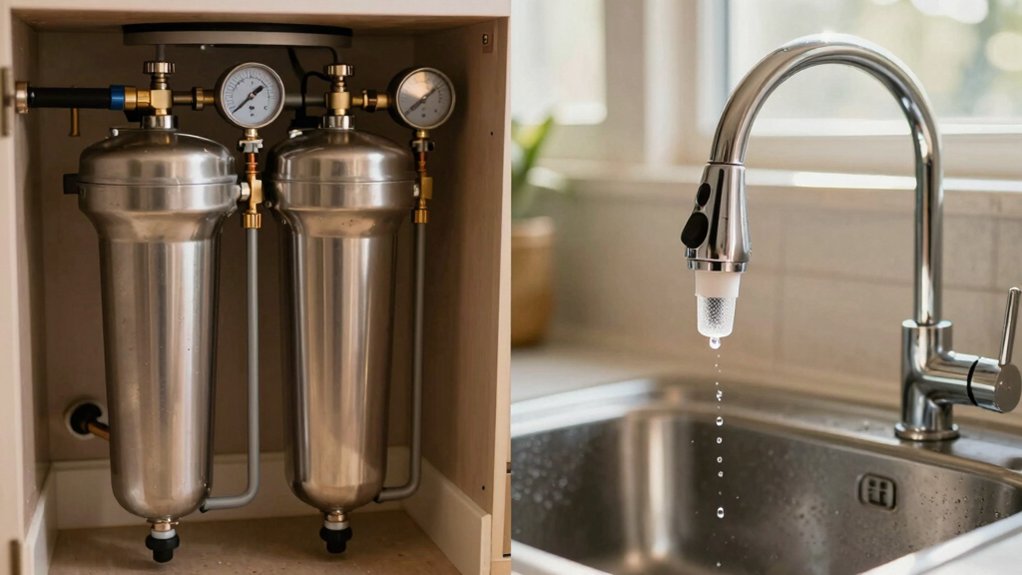 whole house vs faucet filters