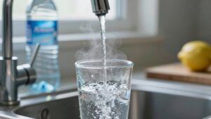 why tap water tastes chlorine